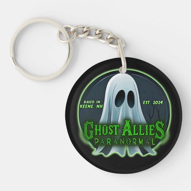 Ghost Allies Paranormal Keychain (Framsidan)