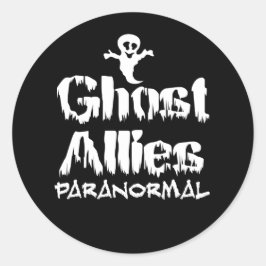 Ghost Allies Paranormal Stickers Circle Runt Klistermärke