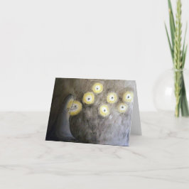 Ghost and fireflies card tack kort