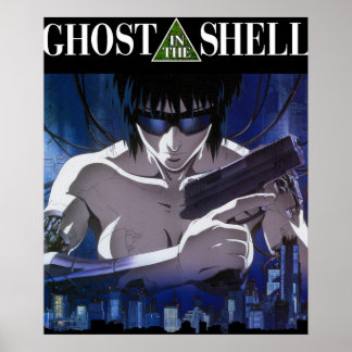Ghost-animering i snäckan Classic Poster