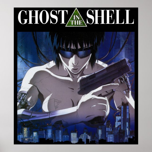 Ghost-animering i snäckan Classic Poster (Framsidan)
