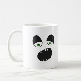 Ghost Ansikte Kaffemugg