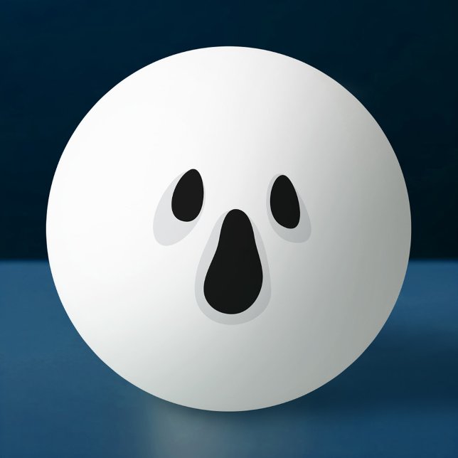 Ghost ansikte lustiga skojjar skämt novelty pingisboll (Ghost face funny prank joke novelty ping pong ball)