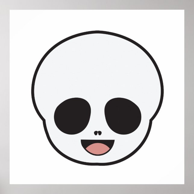 Ghost Ansikte Poster (Framsidan)