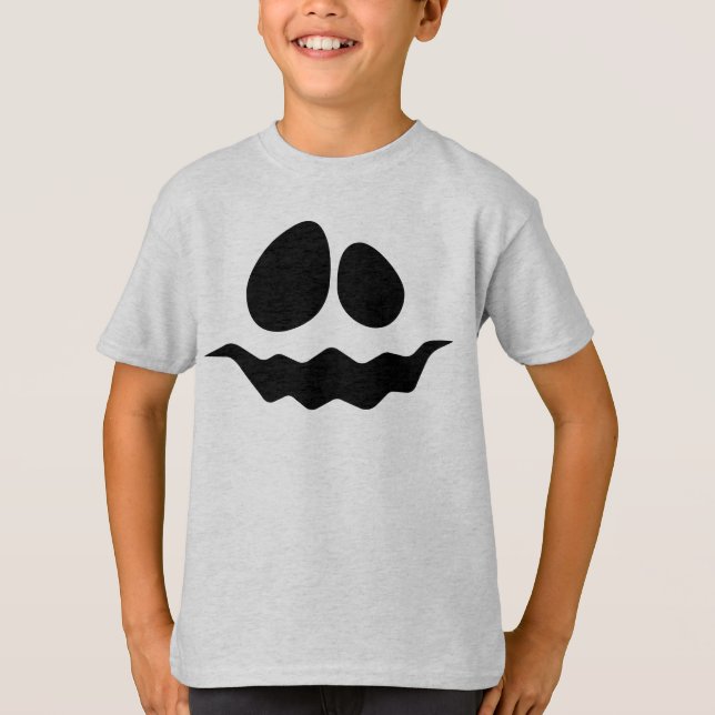 Ghost Ansikte T Shirt (Framsida)