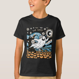 Ghost Art Teacher Halloween 2 T Shirt