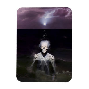 Ghost at Sea - Oljemålning Magnet