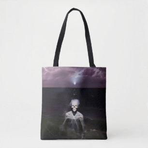 Ghost at Sea - Oljemålning Tygkasse