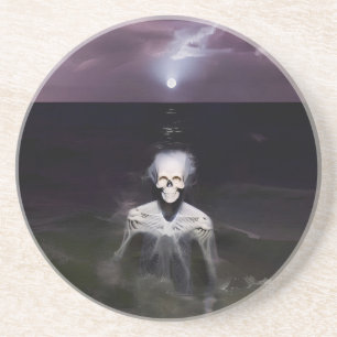 Ghost at Sea - Oljemålning Underlägg