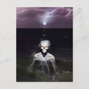 Ghost at Sea - Oljemålning Vykort