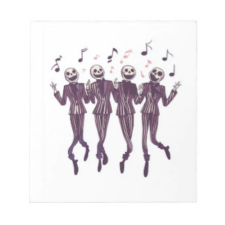 Ghost Barbershop Quartet Anteckningsblock