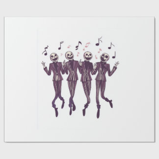 Ghost Barbershop Quartet Presentpapper