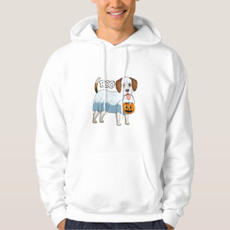 Ghost Beagle Halloween Dog Hoodie