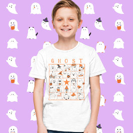 Ghost Bingo med många Spöken T Shirt