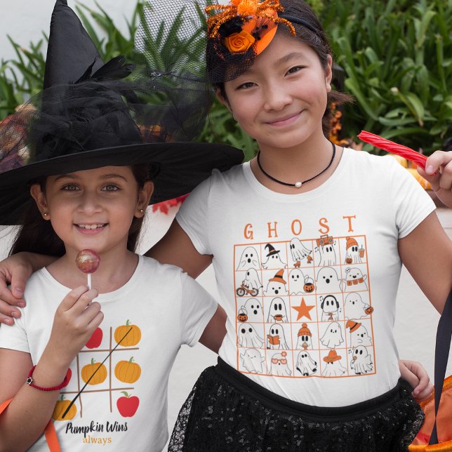 Ghost Bingo T Shirt (This item is for display purposes only to illustrate the design element. )