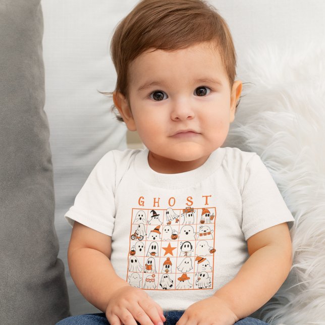 Ghost Bingo T Shirt (This item is for display purposes only to illustrate the design element. )