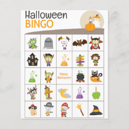 Ghost & Bird Halloween BINGO Board!