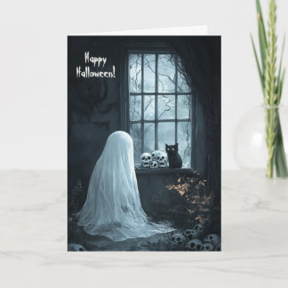 Ghost, Black Cat och Döskallar Tack Kort