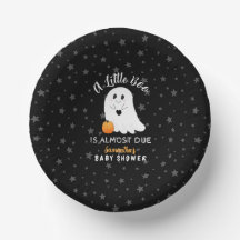 Ghost Boo Halloween Baby Shower