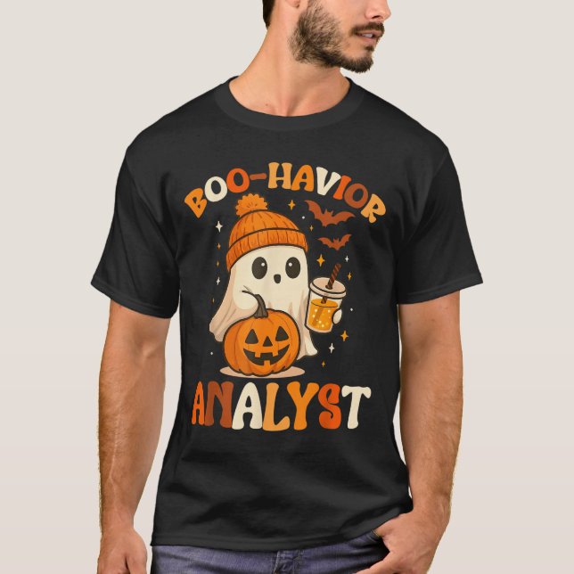 Ghost Boo Havior Yst Funny Halloween Behavior Ther T Shirt (Framsida)