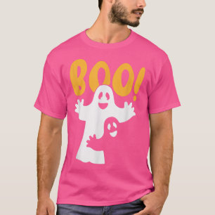 Ghost Boo Lazy Halloween Costume Funny Spirit Ghou T Shirt