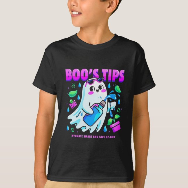 GHOST, BOO PHANTOM T SHIRT (Framsida)