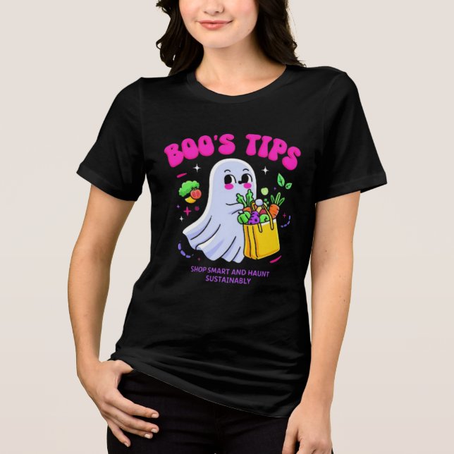 ghost, boo t shirt (Framsida)
