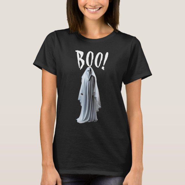 Ghost Boo! T-Shirt (Framsida)