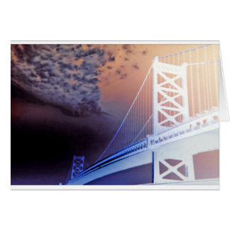 Ghost Bridge Hälsningskort