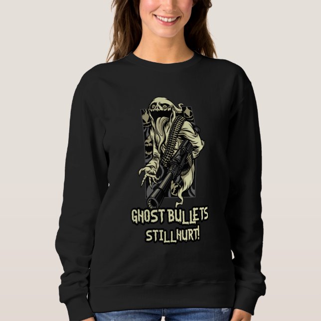 Ghost Bullet Ontr fortfarande skräck T Shirt (Framsida)