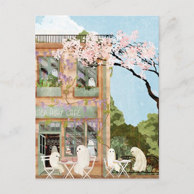 Ghost Cafe Vykort (Framsida)