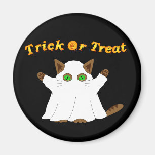 Ghost Cat Bus eller godis Magnet