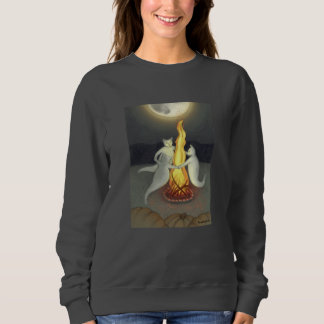 Ghost Cats Halloween Sweatshirt T Shirt