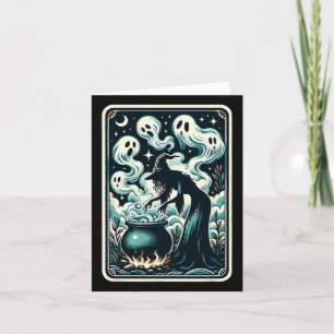 Ghost Cauldron Gothic Övernaturlig Tarotkort  Kort