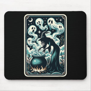 Ghost Cauldron Gothic Supernatural Tarot Card Musmatta