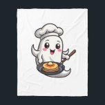 Ghost Chef - Funny Halloween Cooking Tee Fleecefilt<br><div class="desc">Ghost Chef - Funny Halloween Cooking Tee</div>