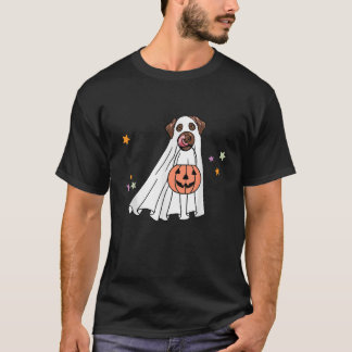 Ghost Chocolate Labrador Retriever Boo Dog Hallowe T Shirt