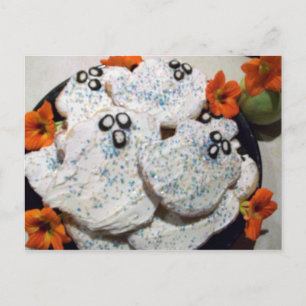 Ghost Cookies Vykort