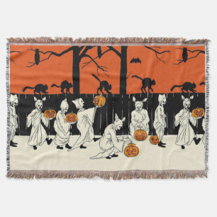 Ghost Costume Jack o lantern Black Cat Fladdermus Filt