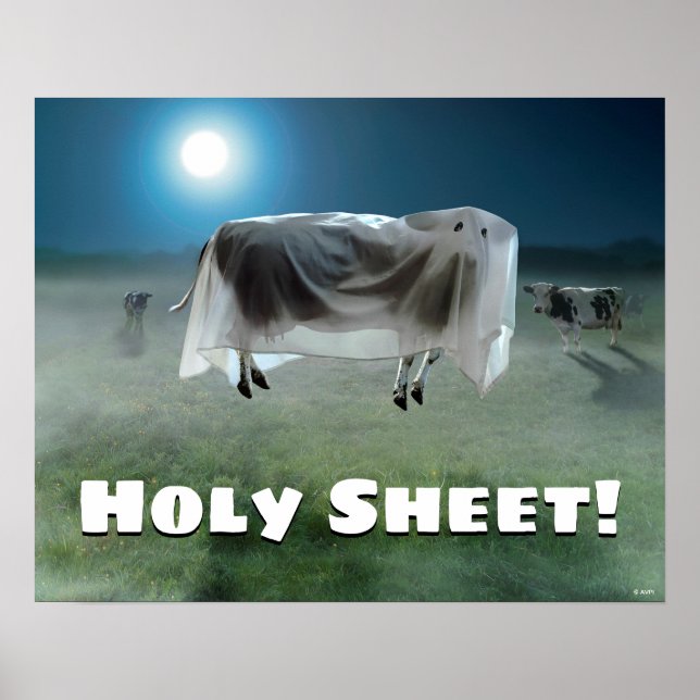 Ghost Cow Poster (Framsidan)