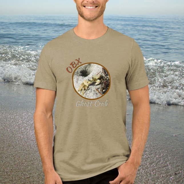 Ghost Crab OBX Outer Banker NC Fotographic T Shirt (Skapare uppladdad)