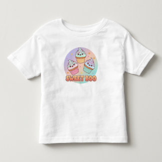 Ghost Cuptårta Party Halloween T-Shirt - Cute Swee