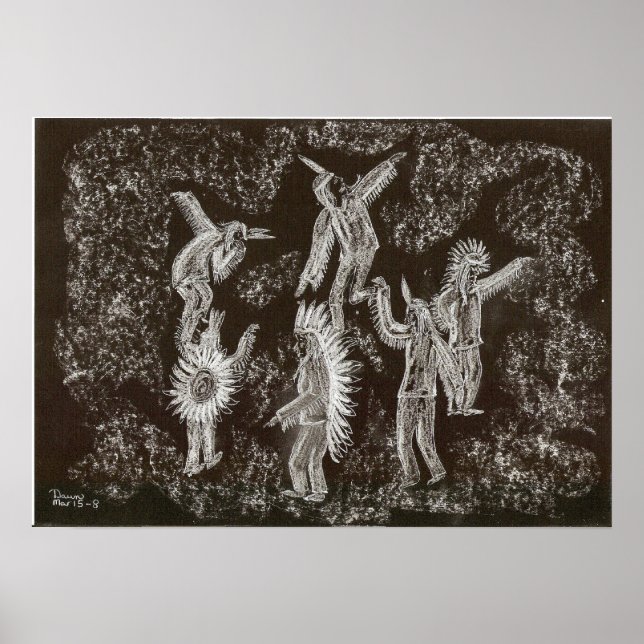 GHOST DANCERS POSTER (Framsidan)