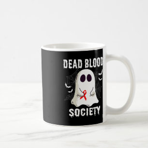 Ghost Dead Blood Society Blood Cancer Awareness Ha Kaffemugg