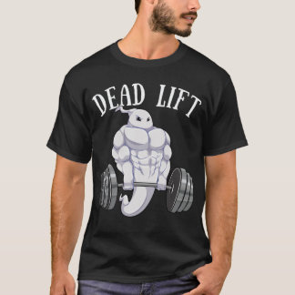 Ghost Dead Hiss Funny Halloween Living Weights Fi T Shirt