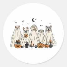 Ghost Dogs Halloween-dekal