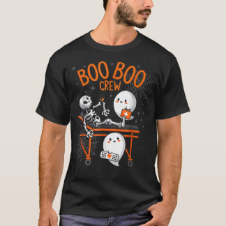 Ghost Doktor Sjukvårdare EMT Nurse Halloween Boo B T Shirt