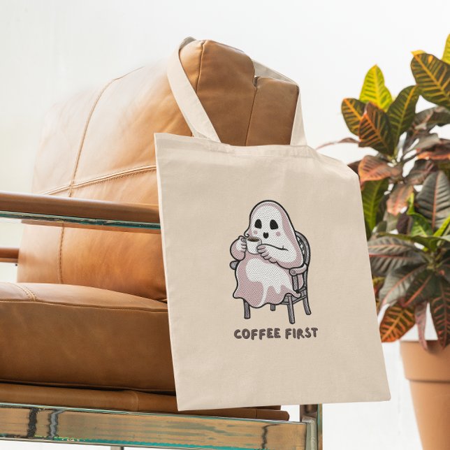 Ghost-drickkaffe Jumbo Tygkasse (Skapare uppladdad)