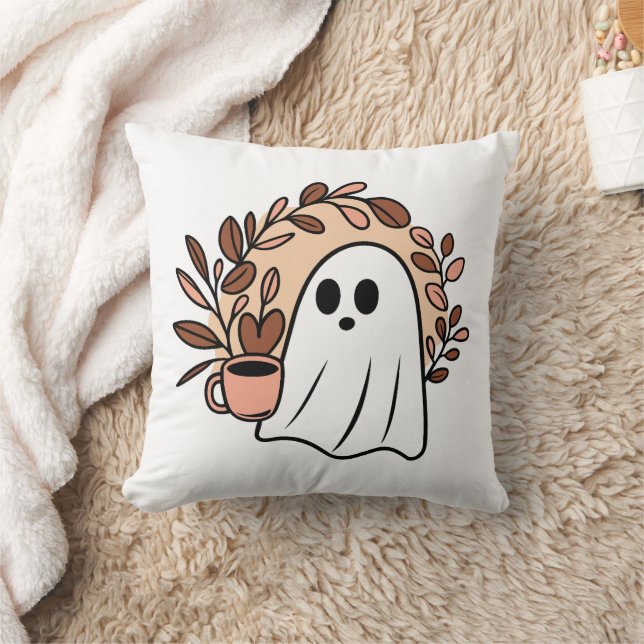 Ghost-drickkaffe Kudde (Filt)