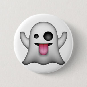 Ghost - Emoji Knapp